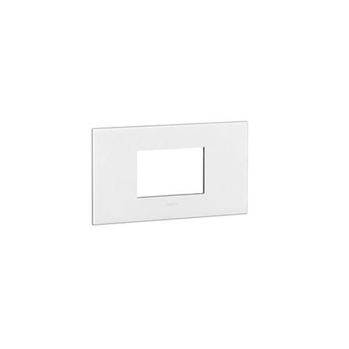 Legrand Arteor White Plate With Frame, 4 M, 5757 30